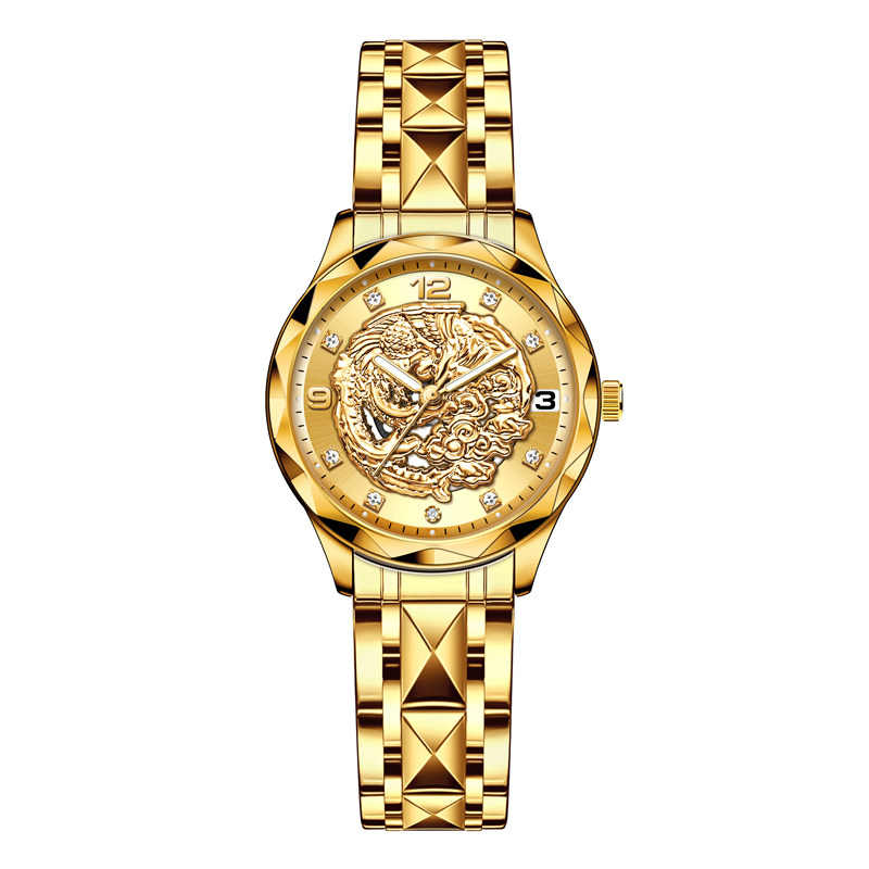 AIYISHI全新未使用龙腾系列 女士腕表2059-MSZS