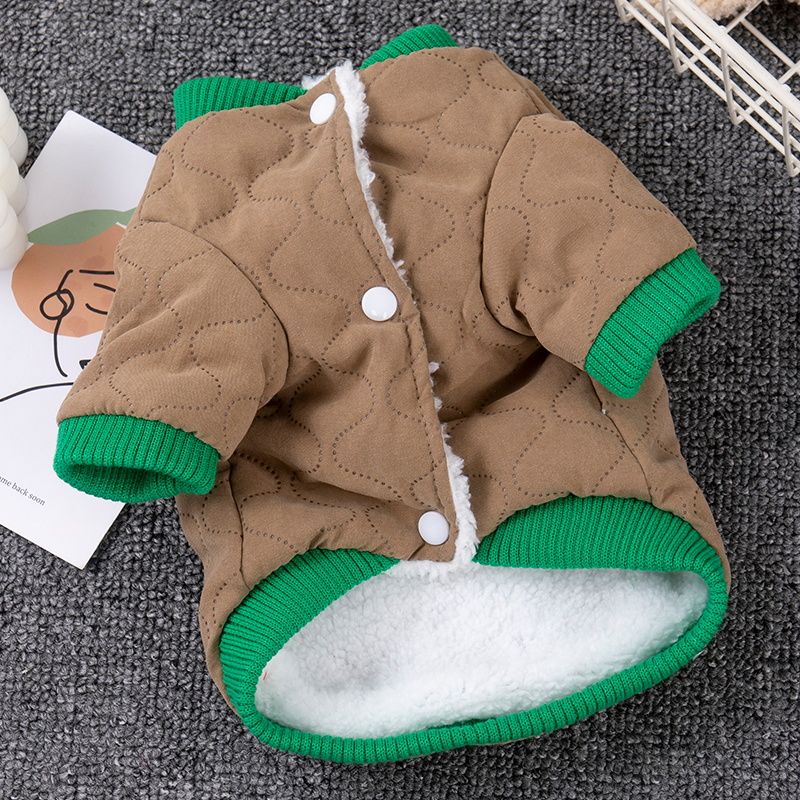 狗狗衣服秋冬加厚保暖棉衣