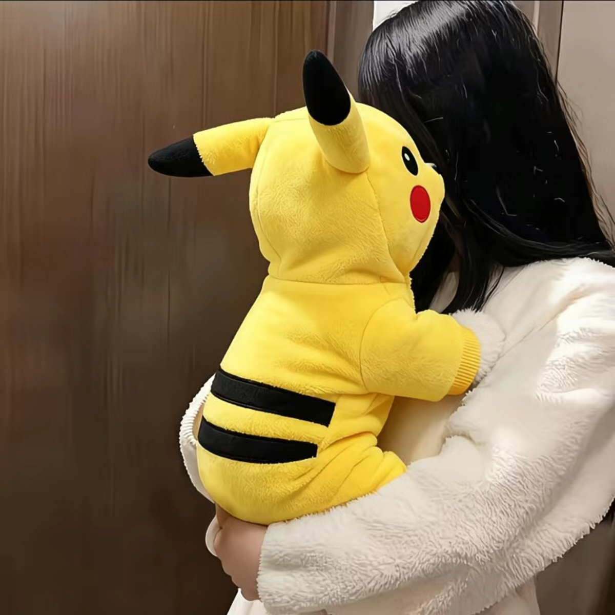 狗狗衣服秋冬搞怪皮卡丘变身装