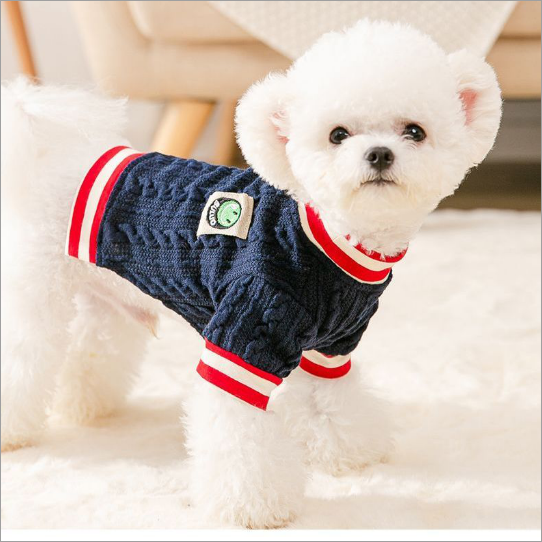 狗狗衣服秋冬装加厚款针织衫泰迪比熊幼犬保暖毛衣可爱小猫咪衣服