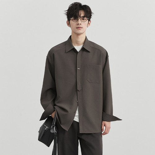 伯爵卓尔春秋高级感长袖衬衫