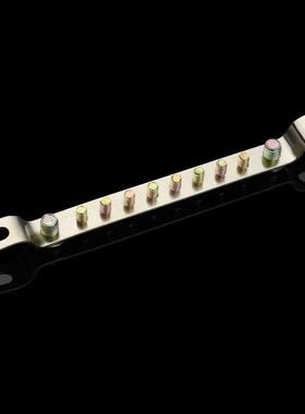 XP0215B  10孔地排规格2*15零地线端子,接地铜排接地排