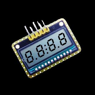 4个8 笔段式液晶模块 段式 段码液晶模组 LCD 数码管 带HT1621B