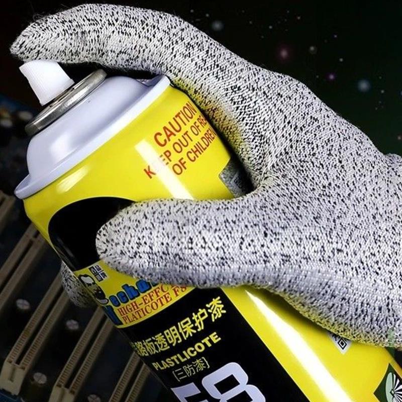 维修佬F8主板三防漆绝缘电子元件PCB线路板防潮剂快干透明自喷漆