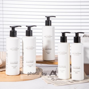 朗豪朗庭酒店THE LANGHAM洗发水护发素沐浴露润肤乳290ml洗护套装