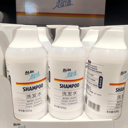 上海奥乐齐 ALDI超值洗发水 500g 代购 网红超市代购 去屑止痒