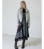 韩国原单ego 外套 百搭宽松显瘦翻领环保皮草短款 t25秋冬新款 时尚