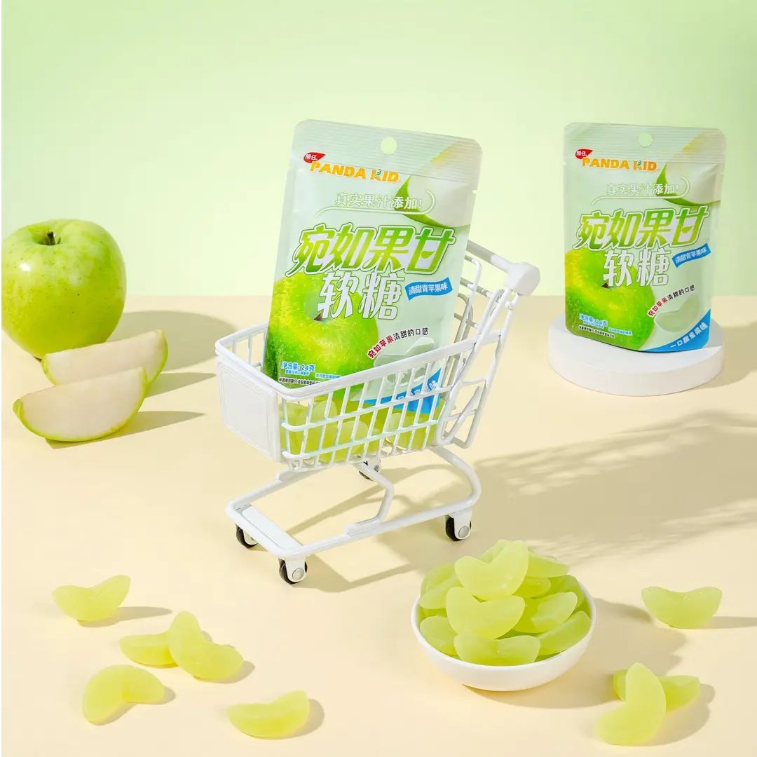 熊仔 宛如果甘青苹果片软糖加酸真果汁休闲办公零食,零食/坚果/特产,软糖/果味糖/凝胶糖果,淘宝优惠券,粉丝福利购,淘宝优惠卷