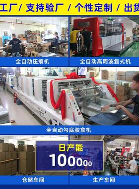 厂家p折et包装咖盒#-2002定制p印vc胶盒透明塑料盒食品啡包装盒磨