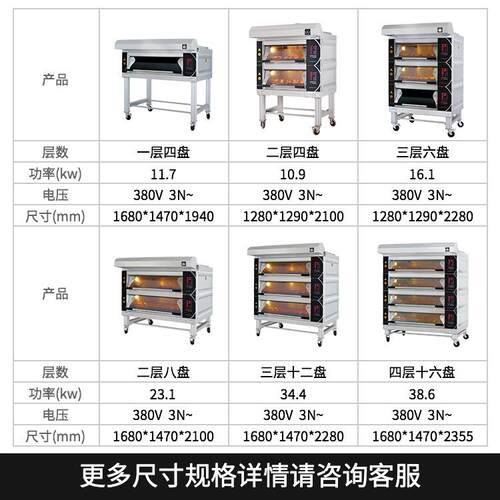 赛思E达BE系列高端欧式三AEA六盘电层烤箱烤炉披萨面包蛋糕EBE106