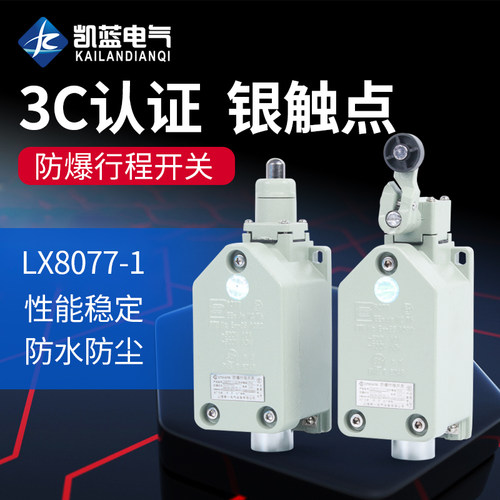 防爆行程开关 LX8077-1/11 L8077-1/20 隔爆型 限位开关