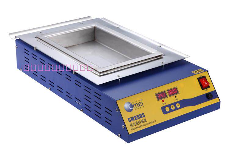 创美威锡炉 CM-250S方形调温锡炉 不锈钢锡锅  泡线炉 非环保锡炉