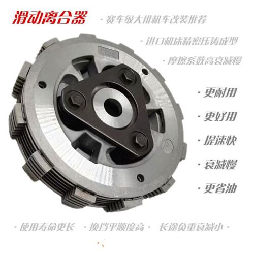 适用豪爵骊驰GSX250豪爵DL250改装滑动离合器GW250SF离合片摩擦片