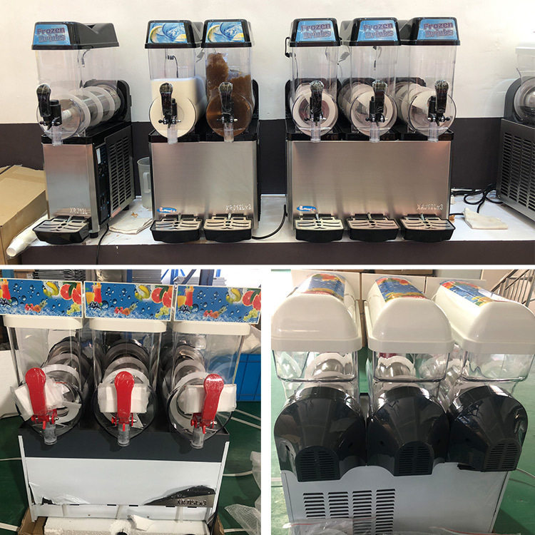 商用不锈钢雪融机12升奶茶店
