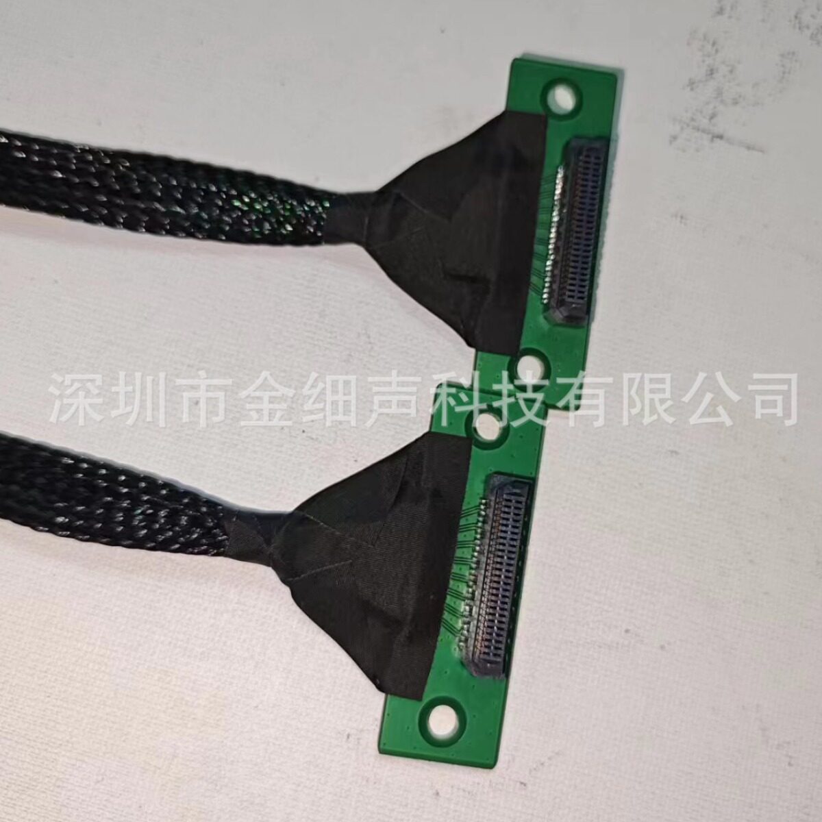 SAMTECERM-50P公ERP-50P母间距0.8高速极细同轴排线