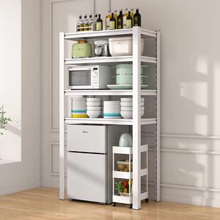 冰箱架子置物架顶部上方小型迷你落地微波炉架收纳家用厨房置烛优