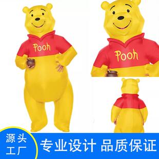 充气卡通气模定制行走玩偶广告吉祥物IP形象人偶服大型模型