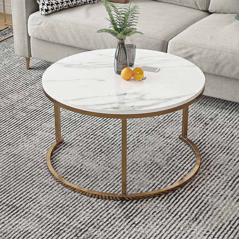 简易款床头柜现代简约卧室小圆桌子床边柜网红迷你轻奢收纳置物架