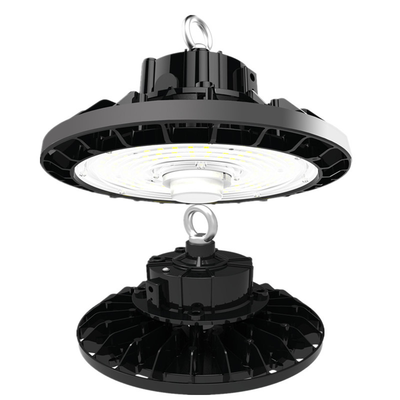 第七代LED工矿灯吊装天棚灯仓库车间UFO200w天井灯微波雷达感应灯图片