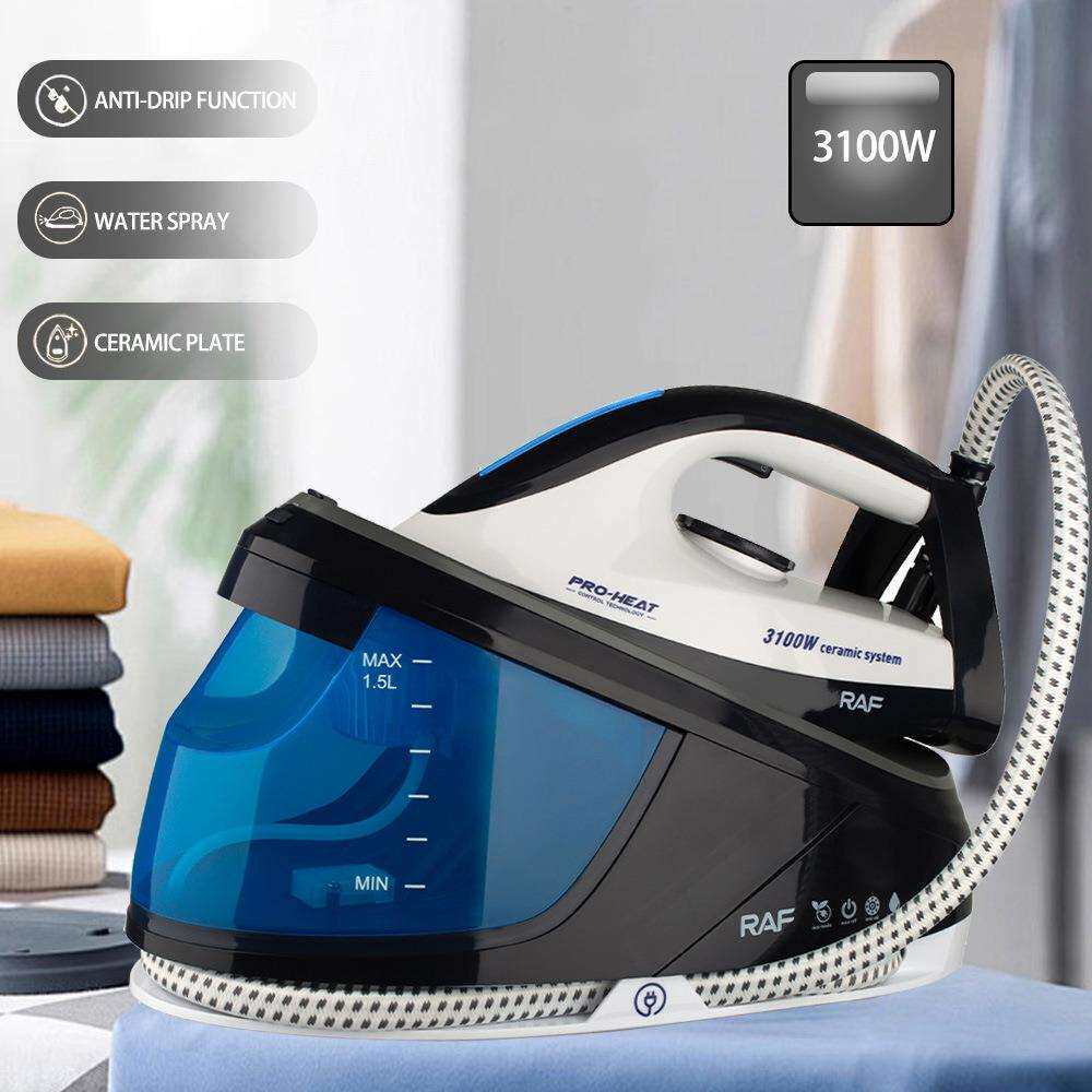 欧规蒸汽电熨斗1.5L大容量水箱自动清洁功能压力式蒸汽电斗