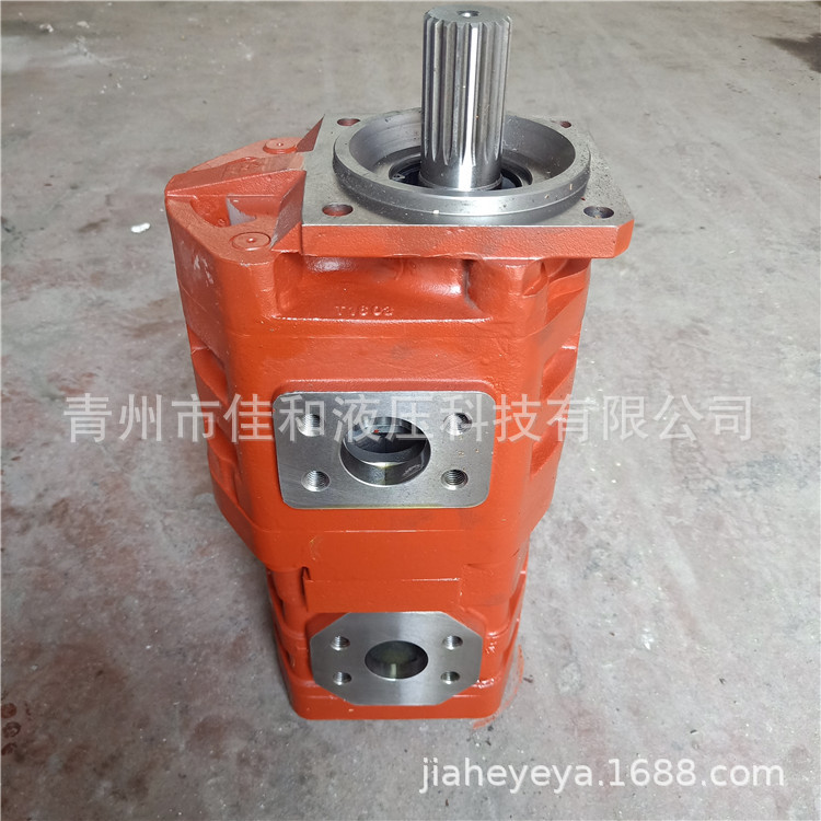 压路机CBGJ3100/2032双联齿轮泵 济南液压泵厂家 铸铁耐用直供