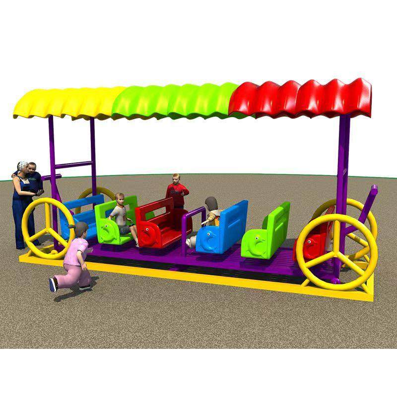 幼儿园室外荡桥大型彩棚荡船游乐场设备荡椅景区儿童户外玩具荡船