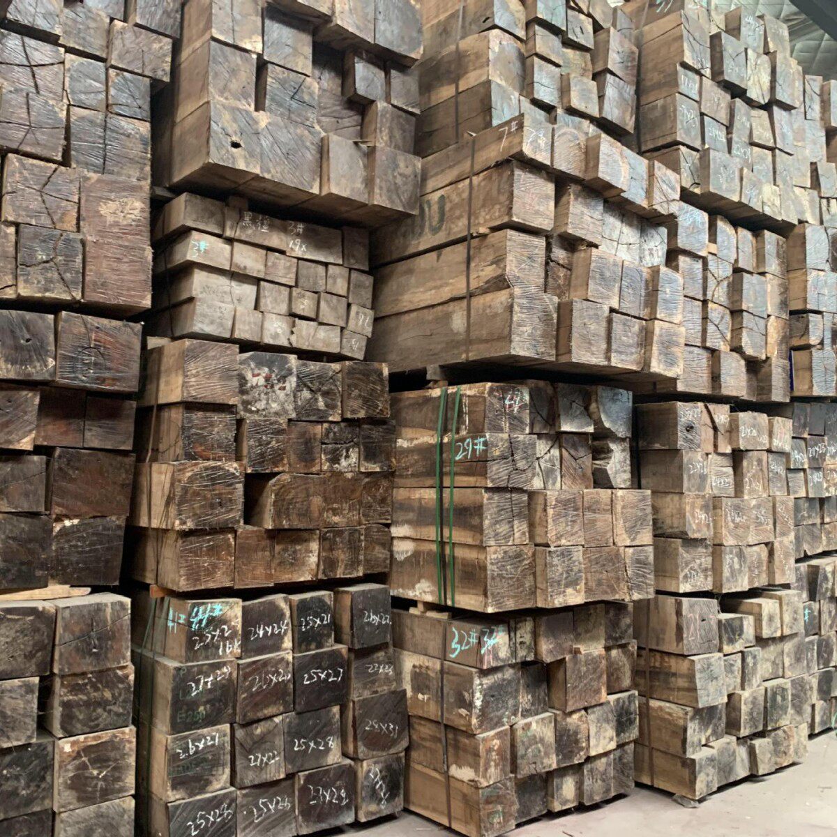 加蓬黑檀爱里古夷苏木规格料家具装修工艺品雕刻全屋整装