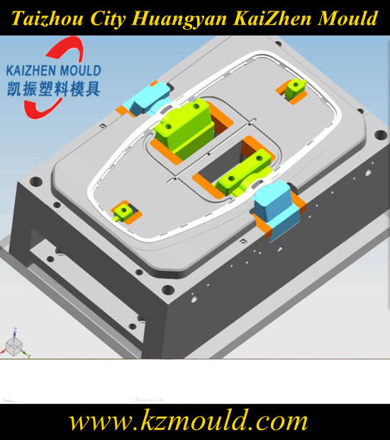 塑料可折叠婴儿手推车模具注塑制造加工 黄岩手推车气辅模具