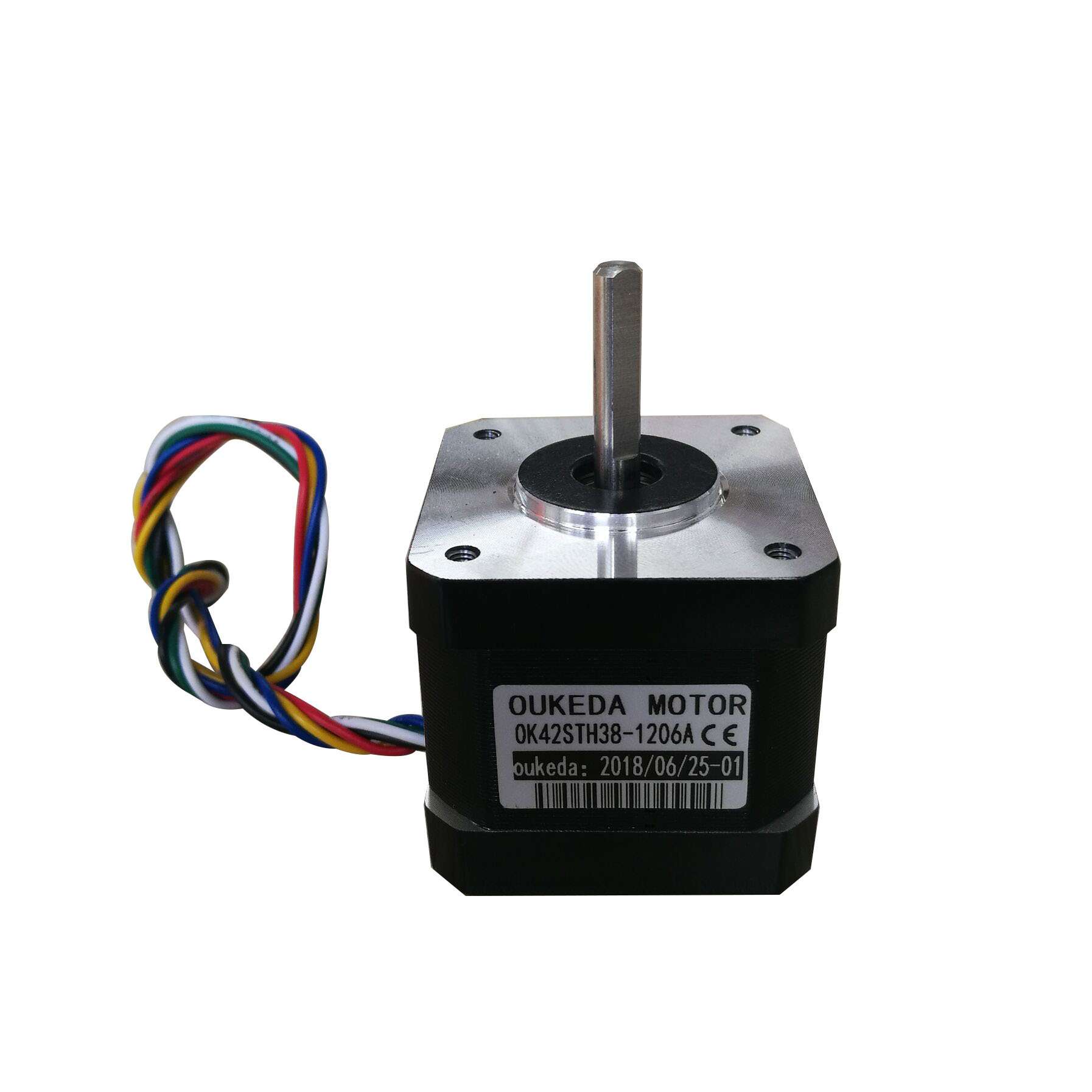 OK42STH38-1206A   42步进电机 Nema17型马达 四相六线 1.2A
