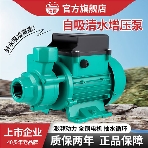 凌霄自吸清水增压泵220V