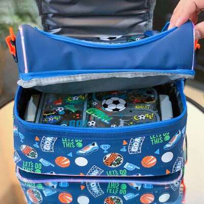 304不锈钢lunchbox小学生饭盒儿童分格便当盒卡通餐盒可爱