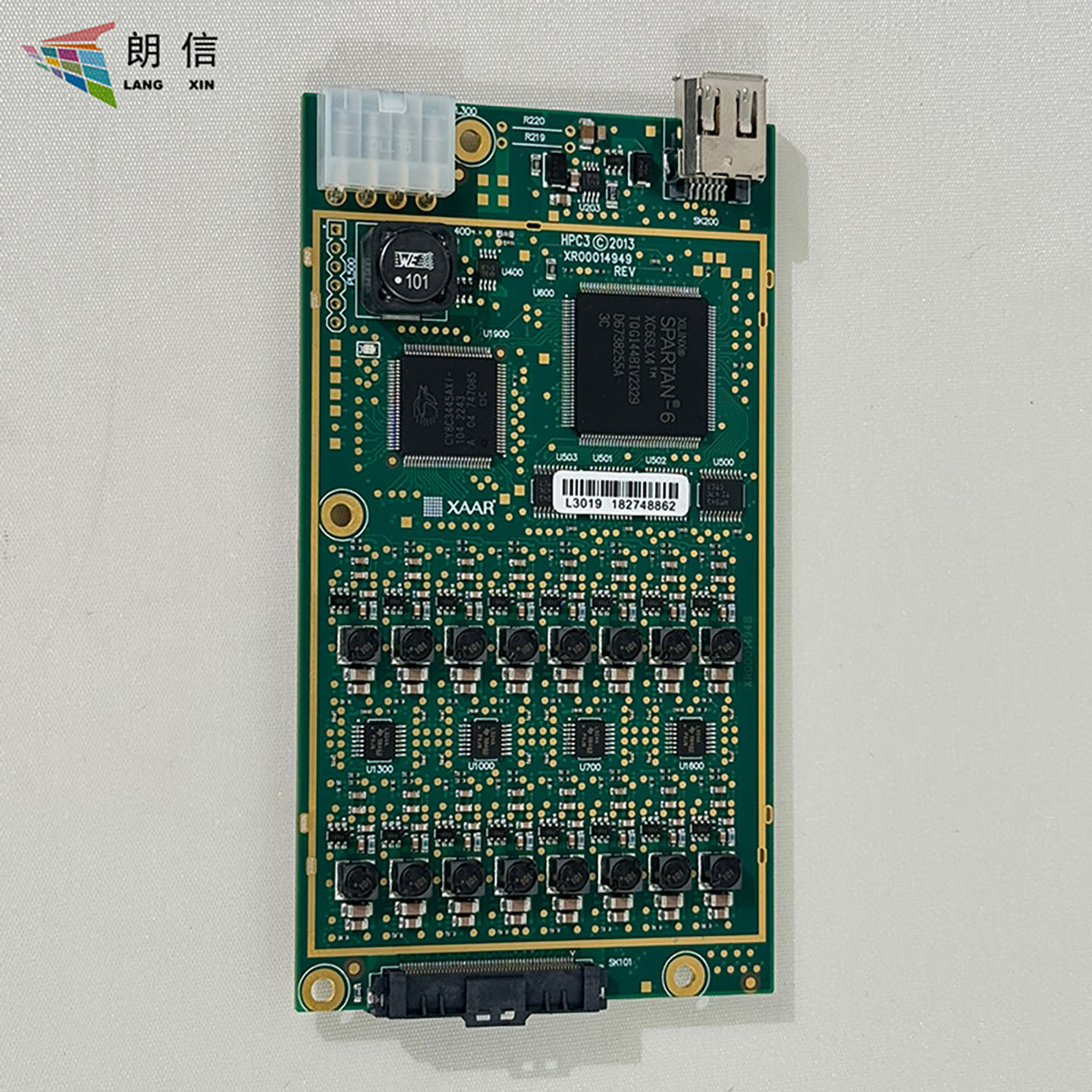 喷墨打印机塞尔XAAR打印头转换线带卡扣转接器1002转1001连接器