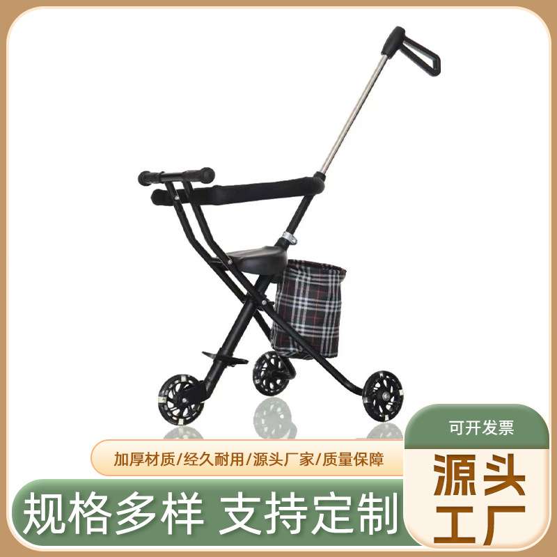 婴儿推车可坐高景观折叠避震轻便新生儿宝宝儿童手推车