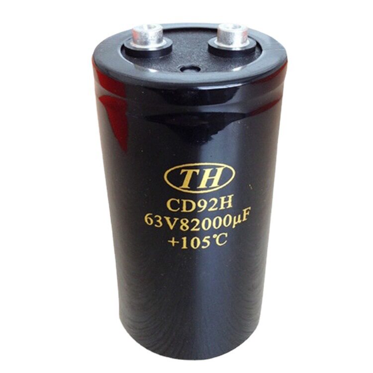 优质电解电容50V220000uF76*145高频低阻CD136螺栓型铝电解电容