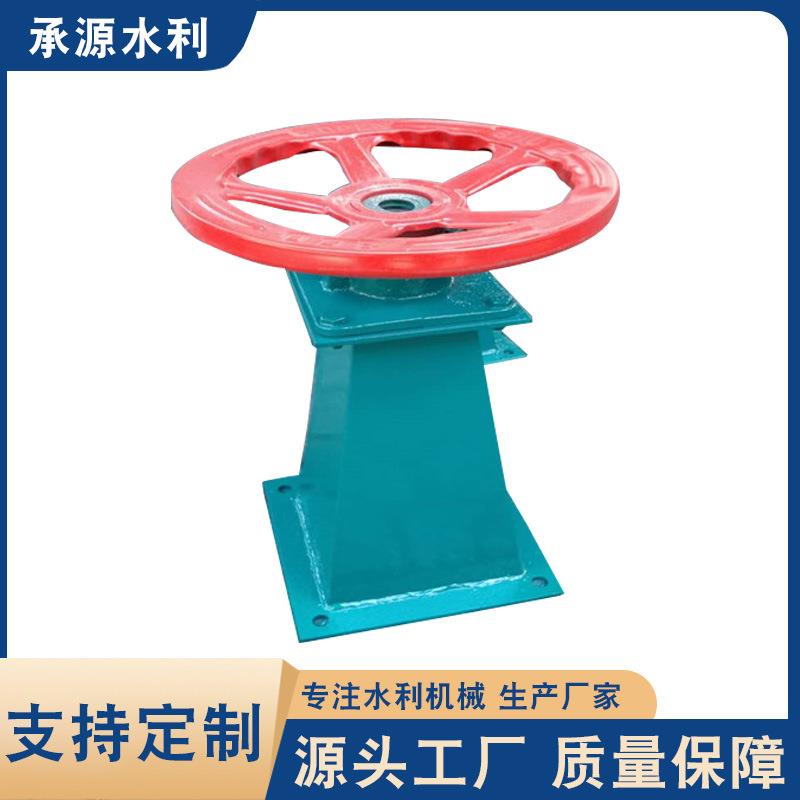 实体手轮式启闭机0.5t1t2t3t污水处理螺杆式手轮启闭机设备