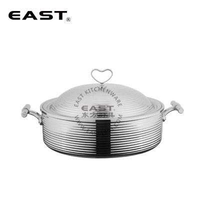 三层钢精钻暧菜锅【EAST东方厨具】酒店设备