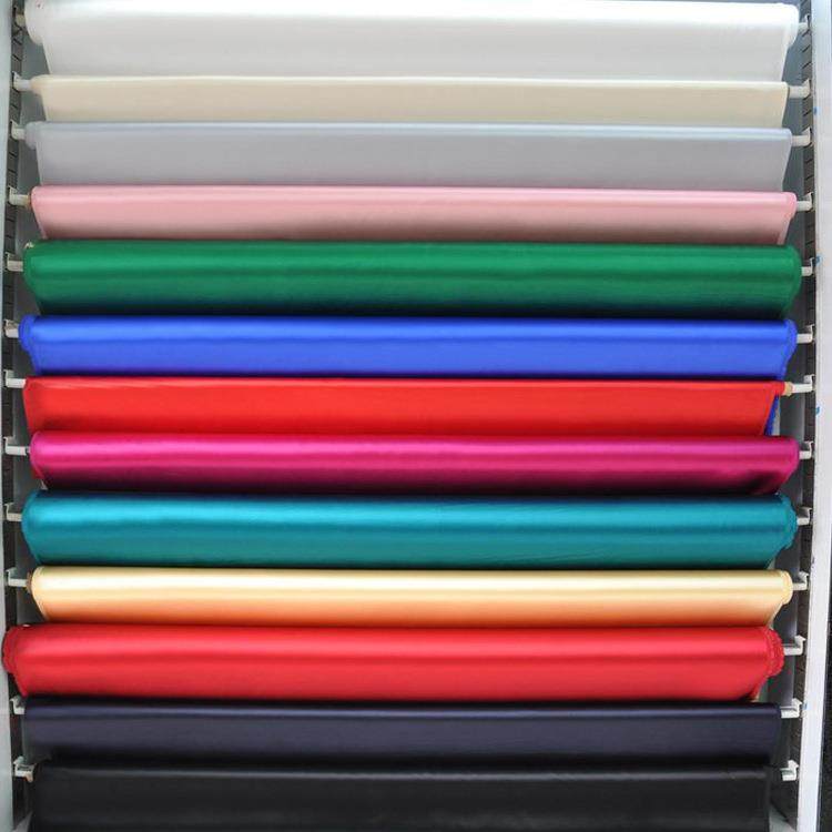 直销真丝床品服装真丝面料100桑蚕丝素绉缎1.14门幅