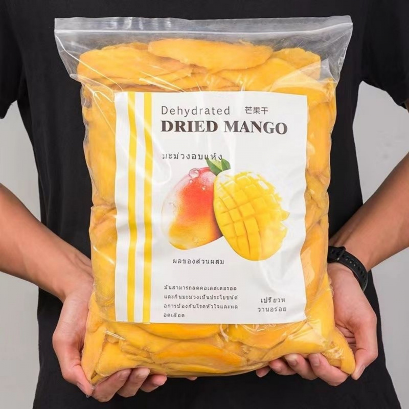 厚切大片5A泰国风味酸甜芒果干新鲜果干果脯蜜饯零食特产