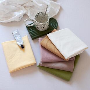 简约纯色水洗棉全棉床单学生宿舍单人1.5/1.8m床双人纯棉被单单件