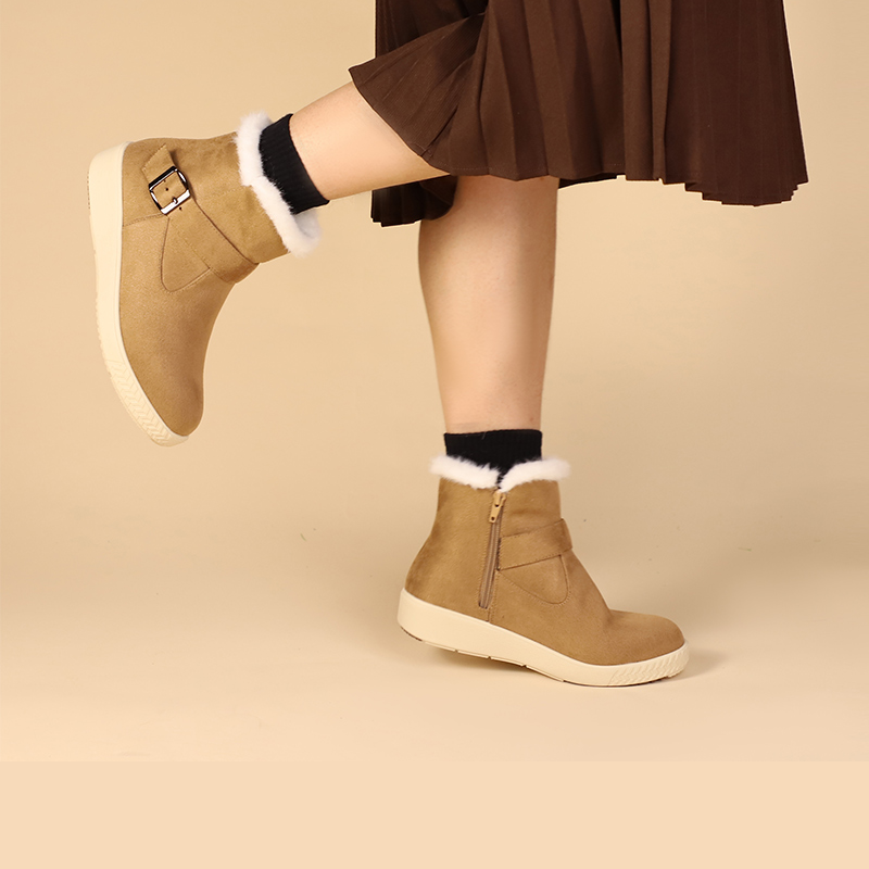 妈妈冬季棉鞋时尚百搭气质女鞋