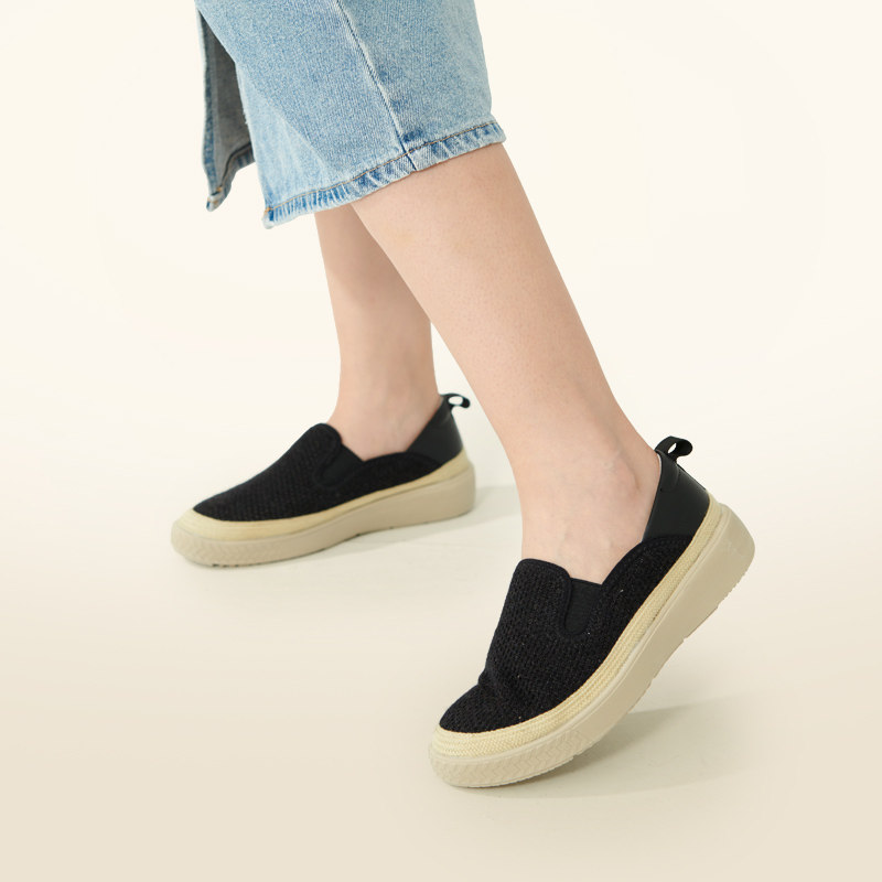 日系一脚蹬渔夫鞋女春秋季妈妈鞋轻便舒适老人鞋防滑透气单鞋新款,女鞋,渔夫鞋,淘宝优惠券,粉丝福利购,淘宝优惠卷