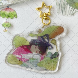 【幕醒森林】京剧猫周边墨紫吧唧徽章挂件钥匙扣色纸明信片同人谷