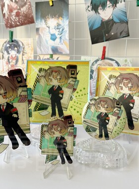 【幕醒森林】脑叶公司周边Malkuth Angela Gebura 吧唧徽章钥匙扣