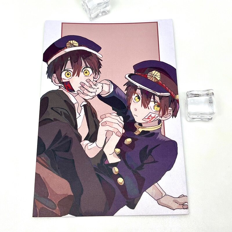 花子君周边色纸吧唧徽章钥匙扣明信片挂件 柚木普柚木司司普 同人