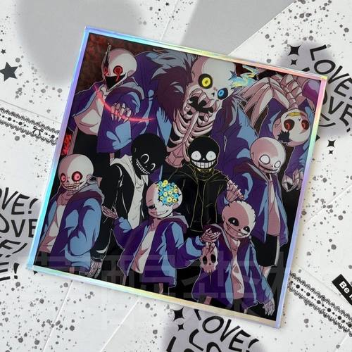 【幕醒森林】传说之下undertale周边 sans吧唧立牌徽章挂件钥匙扣