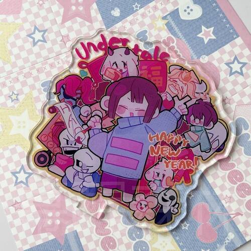 【幕醒森林】undertale周边传说之下chara frisk吧唧挂件游戏同人