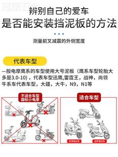 适用于雅迪电动车前挡泥板前轮挡挡泥瓦爱玛电瓶车通用配件大全台
