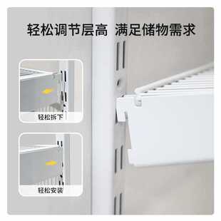 ?4米金属框架衣柜带门衣帽间架子组装砌墙衣柜钢架结构定