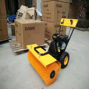 隆鑫汽油款除雪机手推式小型铲雪设备校区厂房物业道路铲雪清雪机