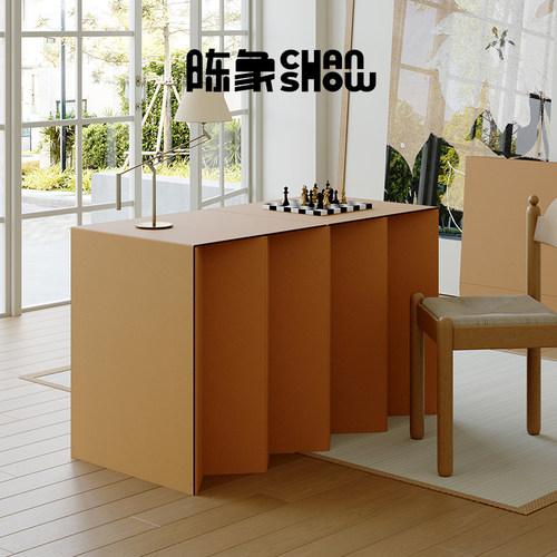 陈象瓦楞纸折叠桌展会展厅展示台
